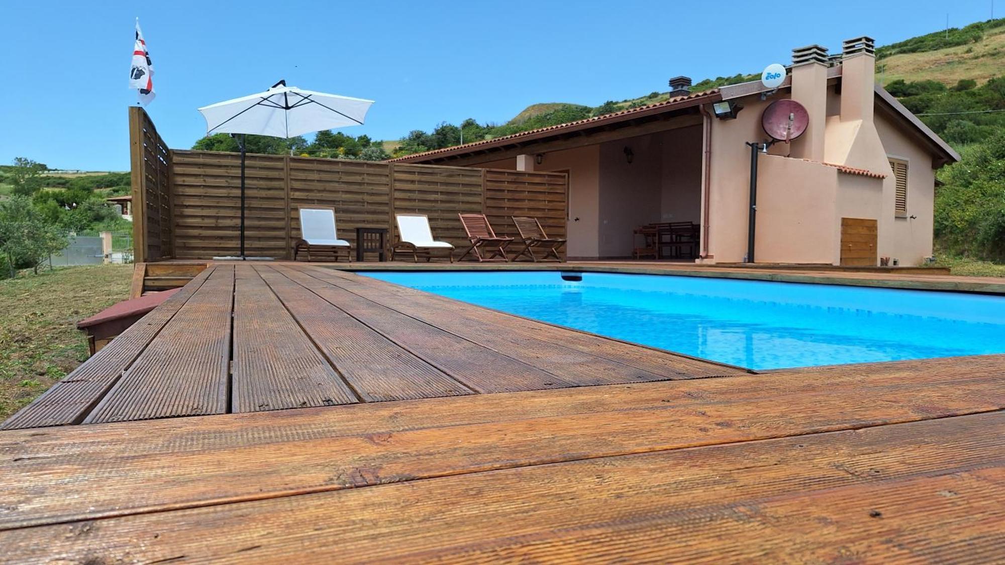Villa Marci Con Piscina Privata A Nulvi Bilik gambar